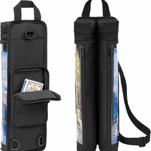Transparent Game <b>Mat</b> Sleeve Compatible with TCG/MTG <b>Mats</b>, Gaming <b>Mat</b> Tube Storage Bag with Dice Holder for <b>Board</b> Game - Product Image 1