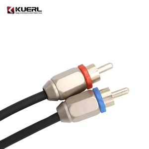 Amplificador de <span class=keywords><strong>cable</strong></span> de <span class=keywords><strong>audio</strong></span> RCA para coche, <span class=keywords><strong>subwoofer</strong></span> de cobre puro de alta calidad, 2/3/5m, <span class=keywords><strong>cable</strong></span> RCA para coche - Product Image 2