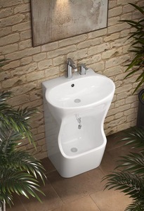 Lavabo in Ceramica per Igiene Islamica (Wudu) per il Mercato del Medio Oriente - Product Image 2