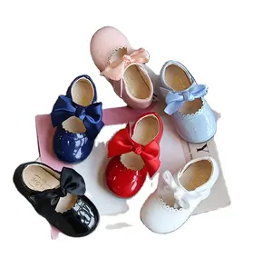 Conyson-princess Sepatu Terbuat dari Kulit PU dan Karet untuk Anak Perempuan, Sepatu Dansa, Ukuran 15-30, Big Sale, Fashion Spring