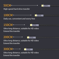 USB3.2 100W USB C vers USB C câble de charge et de synchronisation 0.5m 1m 1.5m 2m 3m 5A câble de données de chargeur rapide