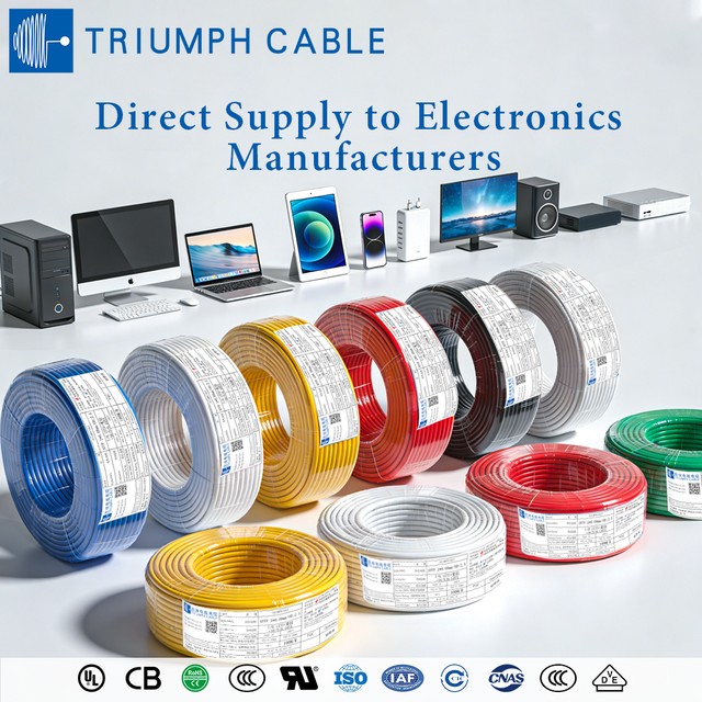 UL AWM Industry Electrical Cables UL2464 UL1007 Industrial Copper Power Cable Internal Power Supply Equipment OEM Manufacturer