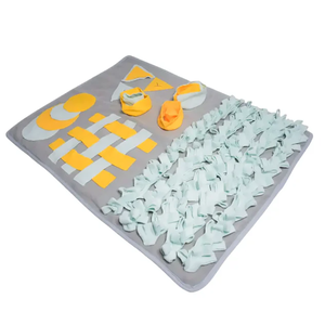 Alfombra olfativa para mascotas, manta de entrenamiento olfativo para perros, almohadilla para olfatear, comedero lento, dispensador de comida, alfombra para aliviar el estrés - Product Image 5