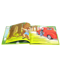 Livre d'histoire à couverture rigide imprimé pour enfants personnalisé en couleur bon marché d'usine Chine