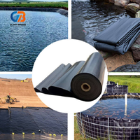 Geomembrana de HDPE/LDPE de 1 mm, Anti-UV, Diseño Moderno, Impermeable, Reciclable, Ecológica, Revestimientos para Vertederos, Estanques para Cría de Camarones/Peces