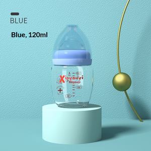 ขวดนมแก้วสำหรับทารกแรกเกิด ป้องกันท้องอืด ปากกว้าง 120 มล. ทนความร้อนสูง แบบกำหนดเอง - Product Image 4