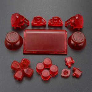 NSLikey Boutons complets pour PS4 <span class=keywords><strong>Pro</strong></span> Slim Controller JDS-040 Joystick R1 L1 R2 L2 Bouton de déclenchement ABXY sans <span class=keywords><strong>mots</strong></span> - Product Image 5