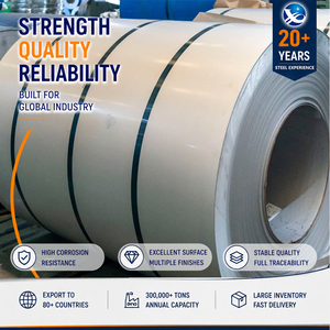 Factory Price 347H 317L 8K Mirror Finish ID 610mm <b>Pickled</b> Stainless Steel Roll for Desalination Plant - Product Image 1