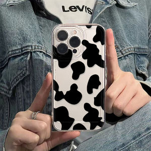 Coque de téléphone antichoc transparente à texture laiteuse et à micro-perforations, idéale pour iPhone 17 Pro Max - Product Image 4