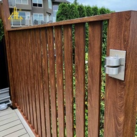 Pergola extérieure ZHONGLIAN Australie, profil en aluminium, couleur bois creux, 15 ans sans décoloration