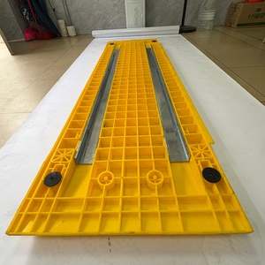 Cubierta de Acero Plástico de Alta Densidad para Zanjas, Capacidad de Carga de 1 Tonelada, Advertencia de Tráfico, Construcción, Color Amarillo Shunlu, 2025 - Product Image 5