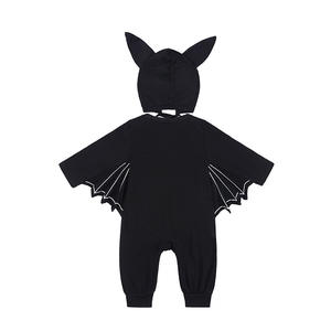 Disfraces de murciélago para <span class=keywords><strong>mi</strong></span> primer Halloween para bebés, niños y niñas, conjunto de pantalones de calabaza con sombrero para recién nacidos - Product Image 3