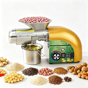 2026 Home Use Mini Smart Stainless Steel <b>Oil</b> <b>Press</b> for Peanut Avocado Sesame Seeds New Condition <b>Oil</b> Making <b>Machine</b> Home - Product Image 2