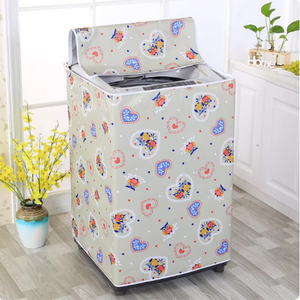 Funda Protectora para <span class=keywords><strong>Lavadora</strong></span> de PEVA Impermeable, Resistente al Polvo y a los Rayos UV, con Varios Diseños, Tamaños Personalizados Disponibles - Product Image 1