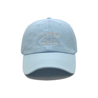 Gorra de Béisbol Coreana Personalizada al por Mayor, con Apliques de Gato y Perro, Estilo Y2K, Bordado, 100% Algodón, Transpirable, Ajustable, Unisex
