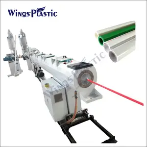HDPE/PE Plastic Pipe Extrusion Line Single Screw Plastic Extruder Machine