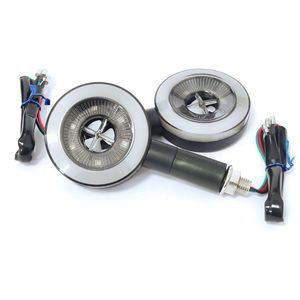 Luz LED Redonda de Señalización de Giro para Motocicleta SX, 12V, Modo Giratorio, para Motocicletas y Vehículos Eléctricos - Product Image 1