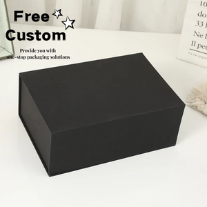 Caja de Regalo Rectangular Magnética Personalizada Tipo Libro, de Alta Gama, Reutilizable, de Papel, con Recubrimiento UV en Relieve - Product Image 2