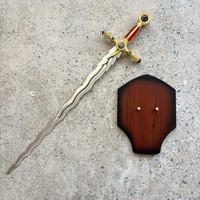 Espada Masónica Medieval Popular de 101 cm y 1.25 kg para Colección de Cosplay