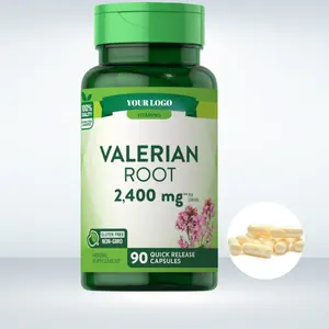 OEM Label pribadi Harga terbaik suplemen grosir bahan 10:1 20:1 Valerian akar kapsul ekstrak