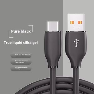 1M True Silicone 20W PD <b>Cable</b> Fast Charging Quick Mobile Phone Charger 5A Type-C for IOS Earphones Computer Data - Product Image 2