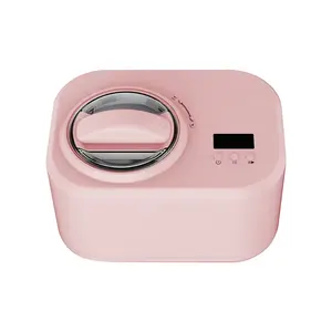 1,0 L rosa Mini vollautomatische Eiscreme-Hersteller mit eingebautem leistungsstarkem Kompressor für zuhause