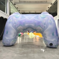 Réplique de console de jeu gonflable pour publicité de jeux informatiques, manette de jeu personnalisée, promotion, imperméable, durable