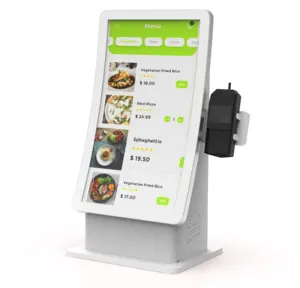 Kiosk Factory Curved Touch Screen Payment Kiosks Self Ordering Restaurant Kiosk for QSR Restaurants quiosque do restaurante