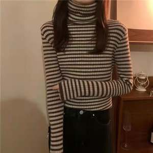 Suéter Grueso de Punto para Mujer, Suéter de Manga Larga, Jersey Ajustado - Product Image 5