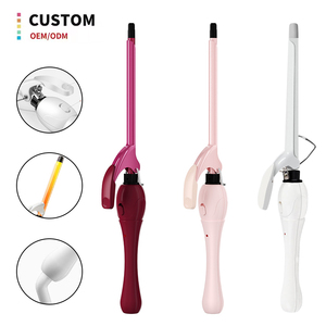 Ensemble de bigoudis professionnels AINI, bigoudis longs, bigoudis profonds en U, bigoudis électriques portables, <span class=keywords><strong>fer</strong></span> à friser pour cheveux ondulés de 9 mm - Product Image 1