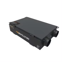 MIA 800m3/h Plafond Hrv Haute Efficacité Récupération D'énergie Ventilation Machine pour Lace Perruque Système De Ventilation avec Récupération De Chaleur