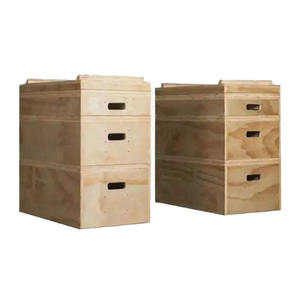 กล่องไม้สำหรับยกน้ำหนักกล่องบาร์เบลทำความสะอาดและกระตุก - Product Image 5