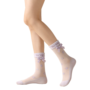 Sheer Ankle Stretch Women's <b>Socks</b> Taiwan Made Eco-Friendly Spandex Nylon Cotton Sporty Casual Fashion <b>Socks</b> - Product Image 1
