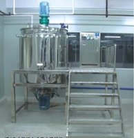 Nouvelle machine de mélange de crème cosmétique, homogénéisateur, pompe, boîte de vitesses, moteur à courant continu, capacité de 200 L pour les usines de transformation de liquides