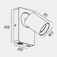 Spot de plafond moderne en aluminium noir/blanc à angle de faisceau réglable GU10, 1/2/3/4 têtes, rechargeable par USB