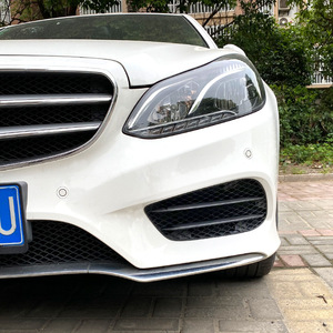 Mercedes-Benz E-Class W212 AMG Line Front Bumper Air Intake Grille Canard Upgrade 2013-2015 PP Material - Product Image 3