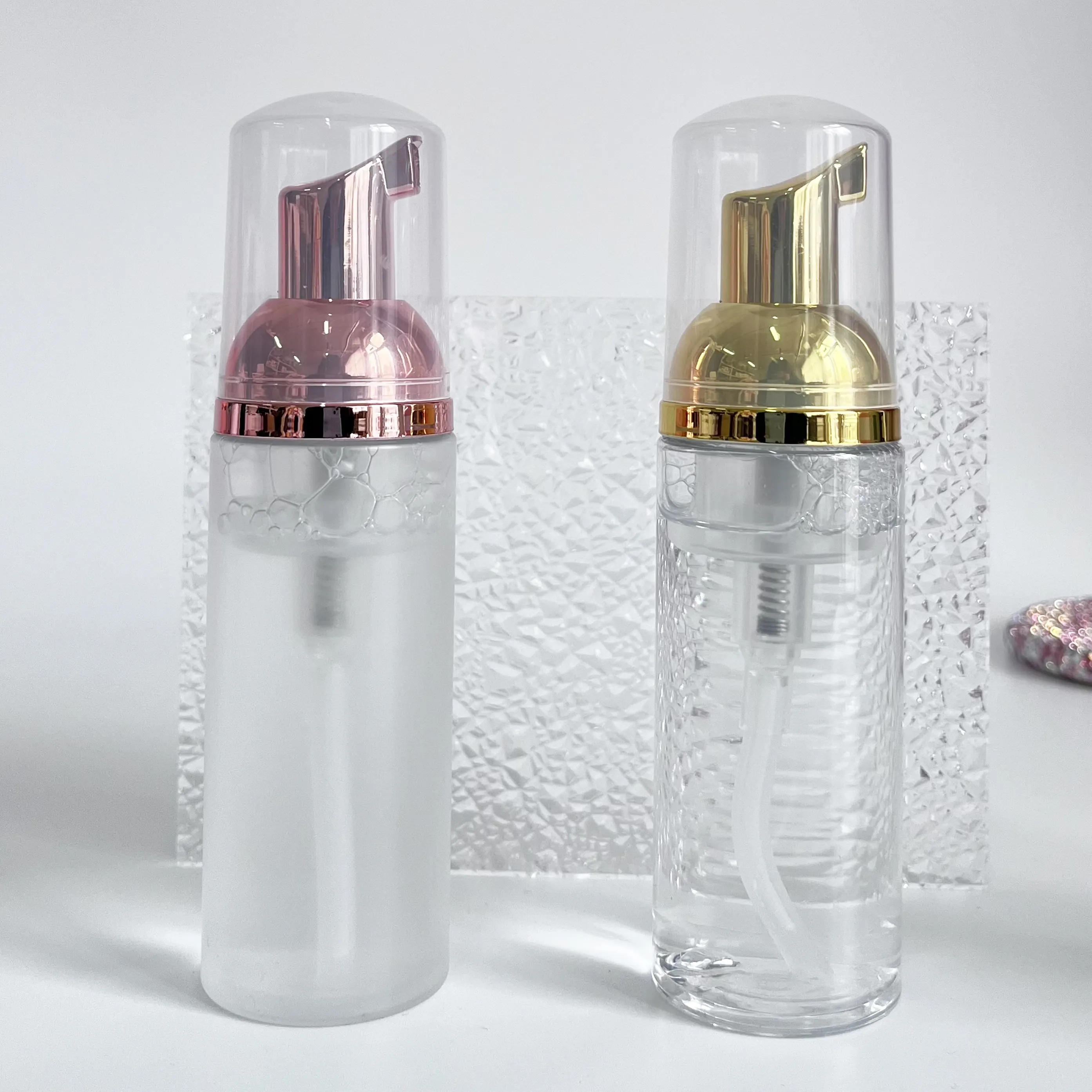 Wholesale Custom private label Eyelash Shampoo bottle sets Foam Cleaner Concentrate Lash Shampoo 50/100ML