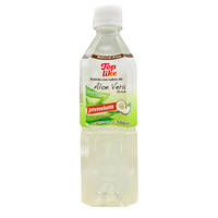 Jus d'aloe vera concentré Toplike Naturel 500ml Bouteille PET Véritable Fruit de la Passion Faible Teneur en Sucre Boisson Saine OEM/ODM