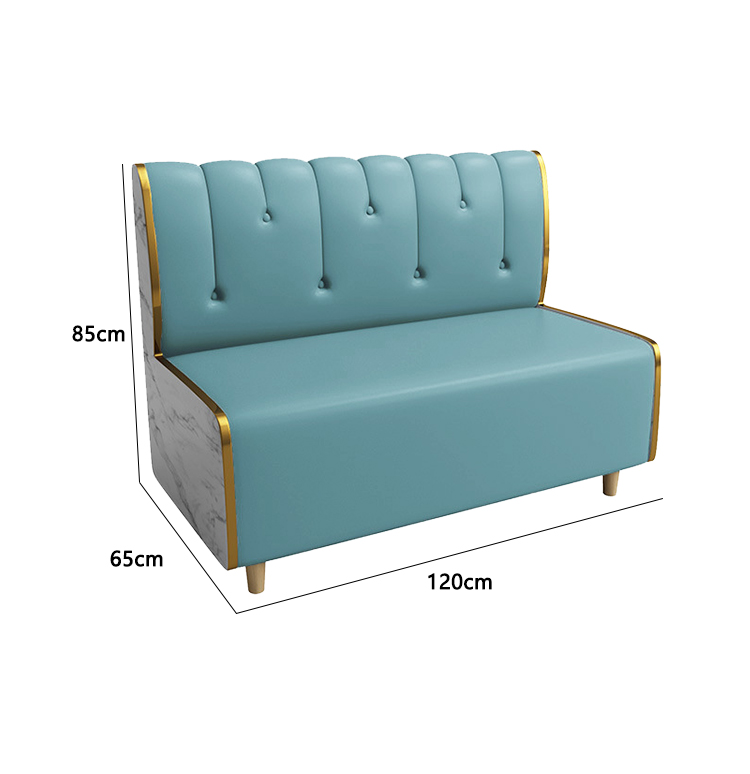Portacarte con fibbia a strappo blu