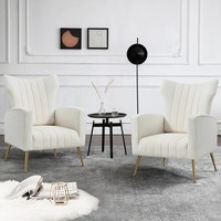 Fauteuil rembourré classique Fauteuil De Salon Canapé de salon Fauteuil d'appoint de luxe