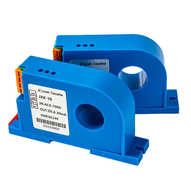 Hall Effect 0-100A 0-10V DC Current Transmitter & AC Current Sensor 4-20mA RS485 22mm 200A-400A AC/DC Current Transducer