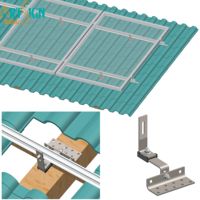 Support de fixation solaire pour tuiles en acier inoxydable réglable Art Sign, crochet pour tuiles pour l'installation de panneaux solaires