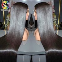 Perruque en cheveux humains sans colle, prête à porter, perruque à closure 5x5 sans colle, 100% cheveux humains, densité 250, perruques en cheveux humains sans colle pour femmes noires