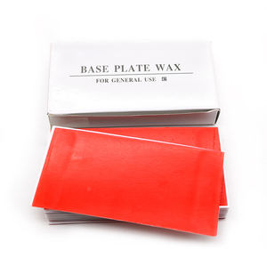 Cera per lastre di Base per modellazione di materiale da laboratorio dentale con morso rosso - Product Image 1