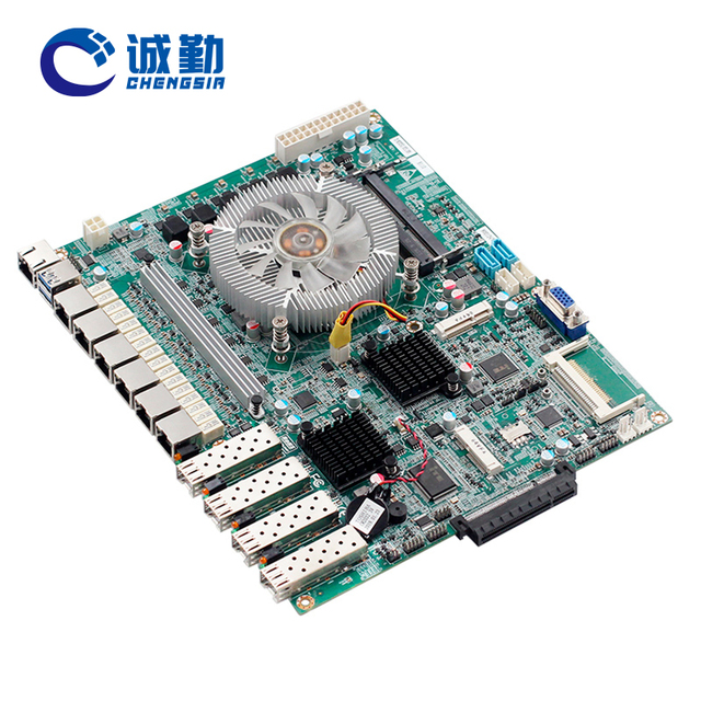 Piesia LGA 1151 X86 Firewall Motherboard H110 Chipset Motherboard Firewall 6 Lan Mini Motherboard SFP Mainboard