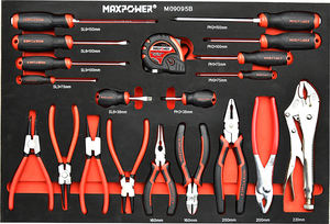 MAXPOWER 368 pièces ruban 6 tiroirs entretien réparation outil voitures allemandes boîte à outils - Product Image 5