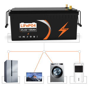 EU Stock Fast Ship LiFePO4 Lithium <b>Battery</b> <b>24V</b> 100Ah 100A BMS CE/RoHS Certified 3000 Cycles for Solar Energy Truck Marine Boat - Product Image 6