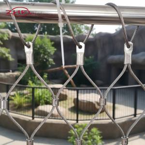 Malla de Alambre de Acero Inoxidable Resistente con Servicio de Corte para Recintos de Aves y Zoológicos, Tejido Plano - Product Image 1