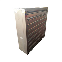 Ventilateurs d'extraction axiaux électriques industriels à lamelles en acier inoxydable, matériau des pales OEM/ODM, marque MUHE, 380V, 44000m³/h, 50 pouces