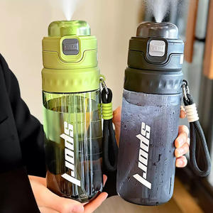 Botella Deportiva RTS con Pajita, Tipo Spray, Portátil, Resistente a Impactos, con Graduaciones, para Hombres, para Beber Directo en Verano - Product Image 1